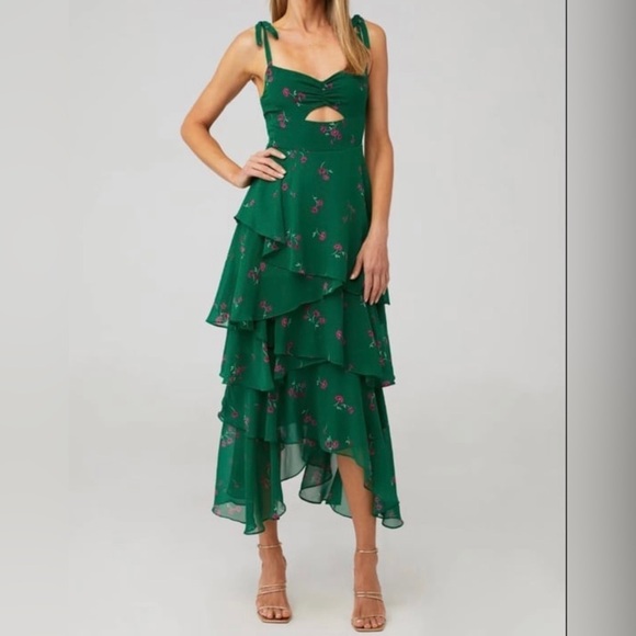 Flynn Skye Dresses & Skirts - Flynn Skye Leona Midi Cutout